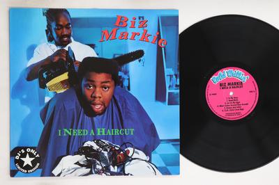 LP Record BIZ MARKIE - I Need A Haircut CC9000 Cold Chillin' 1995 US Rap & Hip-Hop/R&B Used