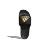 Adidas Neo Adilette Comfort Gold Slippers 'Black Gold' Women's B41742