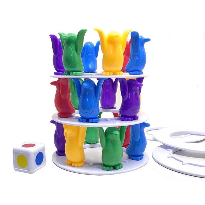 Penguin Balance Tower: Educational Multiplayer Game for Kids & Parents