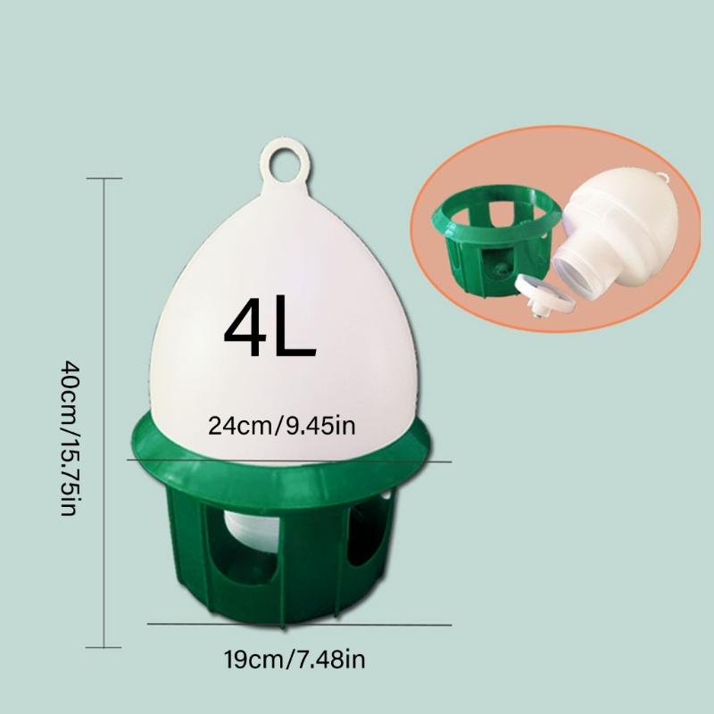 Automatic Pigeons Water Dispenser Auto Filling Gravities Drinking Bottles Leak Proof For Bird Cage