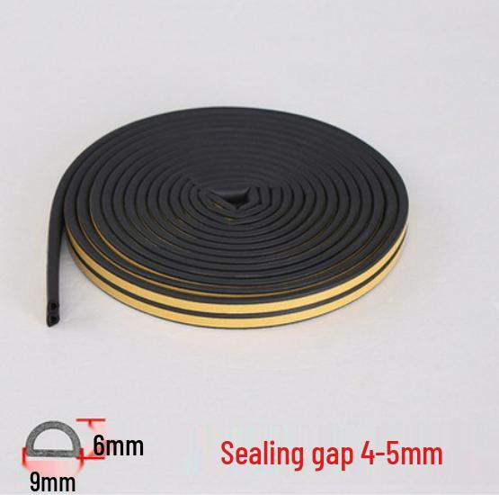 Self-Adhesive EPDM Door and Window Foam Strip: Wind & Soundproof Seal