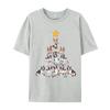 French Bulldog Christmas Tree French T Shirt Tops Shirts Prevailing Cotton Unique Style Unisexs Grahpic Tee Shirt