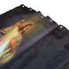 Cortina de Ducha Jesús Cristo Dios Pantalla Decoración de Baño Cortina Tejido de Poliéster Lavable Impermeable Cortina de Baño Con 12 Ganchos