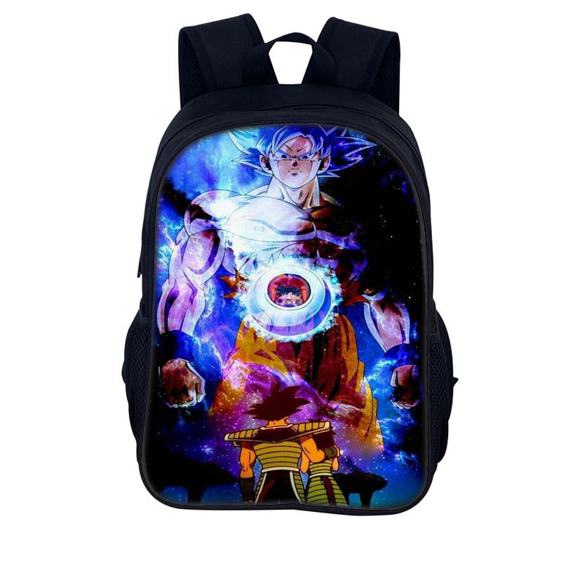 Dragon Ball Ryggsäck För Män Kvinnor Nylon Vardaglig Skolresväska