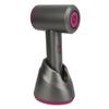 Cordless Handheld Hair Dryer Portable Rechargeable Cold Hot Blow Dryer for Home Travel Gray 100‑240V US Plug