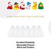 6pcs Christmas Pocket Animals Employee Appreciation Cards Duck Inspirational Keepsake For Holiday Greetings Team Incentives Gift