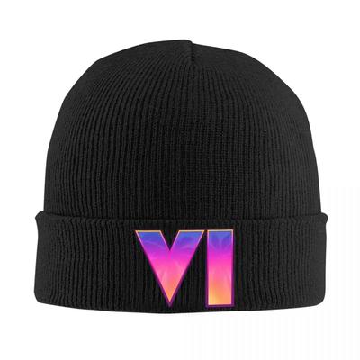 Gorro de Punto GTA VI para Mujer y Hombre Gorros de Invierno Nuevos Gorros Cálidos