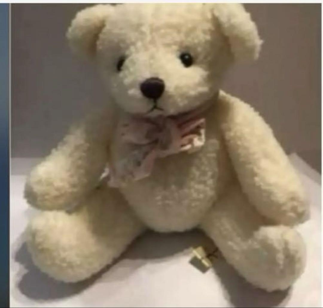 

[USED] Monseuil stuffed toy MON SEUIL teddy bear retro