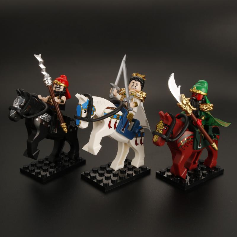 

Троецарствие Xiaoxia Romance Soldier Собранная игрушка Строительные блоки Ma Guanyu Фигурка Мальчик Головоломка Power Маленький подарок