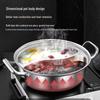 Sule 316L Edelstahl geteilter Hot Pot