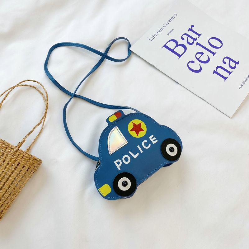 Cute Children's Crossbody Bags Cartoon Car Coin Purse for Kids Baby Mini Shoulder Messenger Bag Boys Girls Accessories Handbags