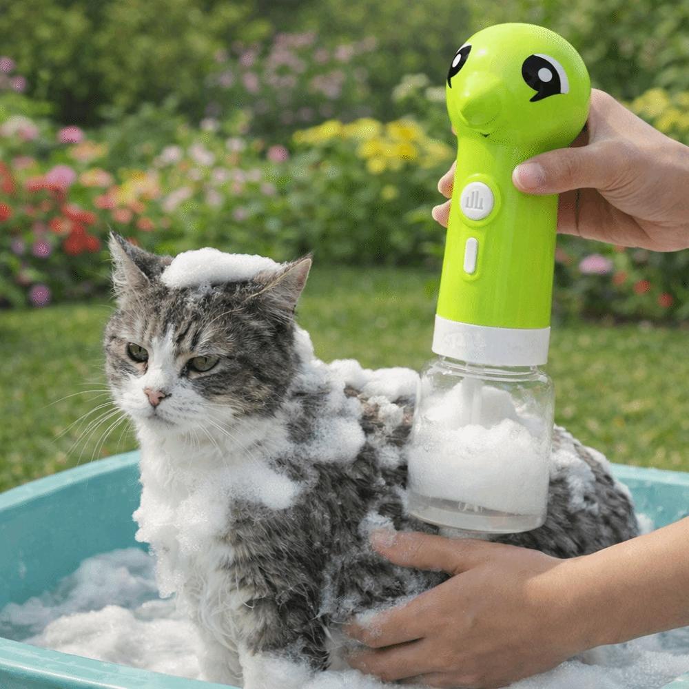 Clog-Resistant Pet Bathing Foaming Machine Rechargeable Pet Foam Sprayer  Outdoor Washing