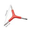 Portable 3 Way 4/5/6mm Y-Shaped Hex Wrench Tool Hex Key Kit for Bicycles Home Repairs and Outdoor Cycling Emergencies
