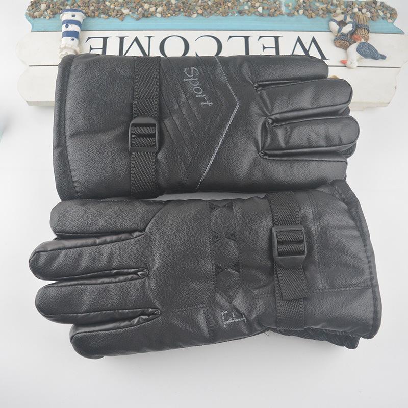 

Новые мужские термо- и флисовые кожаные перчатки на осень и зиму men s average size