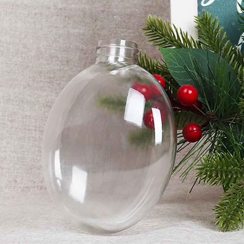 Pet Christmas Ornament: Seamless Transparent Hanging Ball for Creative Holiday Decoration