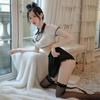 Sexy lingerie sexy perspective lace skirt uniform suit seduction female cosplay European and American plus size