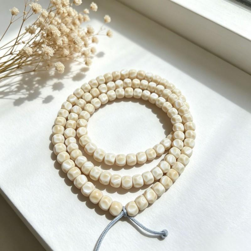 108 Beads Dragon Bone Bodhi Bracelet New Chinese Style Jewelry Men Women Handheld Car Hanging