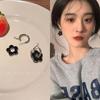 Korean Pearl Tassel Earrings with Silver Needle