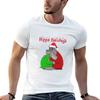 Hippo Holiday Hugs Tshirt Plus Size Street Style Tee