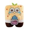 45cm Cute Q Version Spongebob Patrick Squidward Plush Doll Cartoon Sleeping Pillow Soft Stuffed Toy Gift