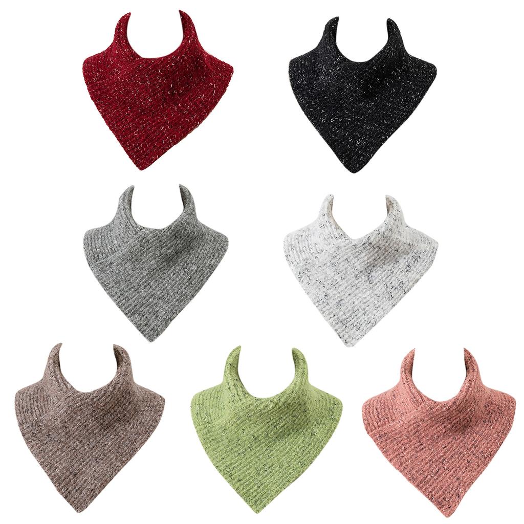 Collar Scarf Casual Scarf Neckerchief Warm Scarf False Collar Scarf Warm Winter Cycling Windproof Detachable Wrap