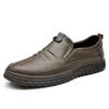 Scarpe da Uomo Eleganti da Lavoro in Pelle Autentica di Alta Qualità Traspiranti Scarpe Basse Comode in Pelle 2024