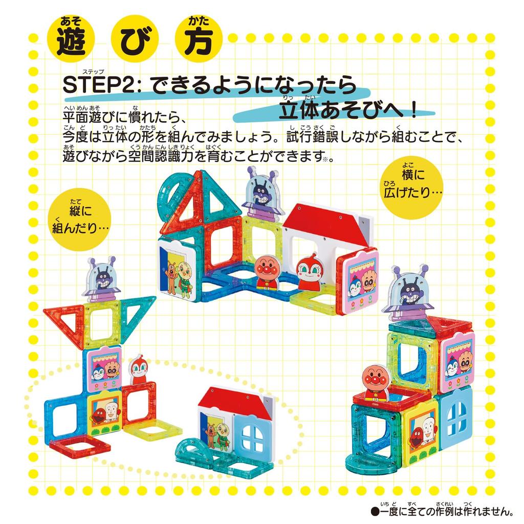 BANDAI Anpanman Magpanel Vzdělávací sada Pekárna chleba 1 rok 6 měsíců a (Věkově nahoru)