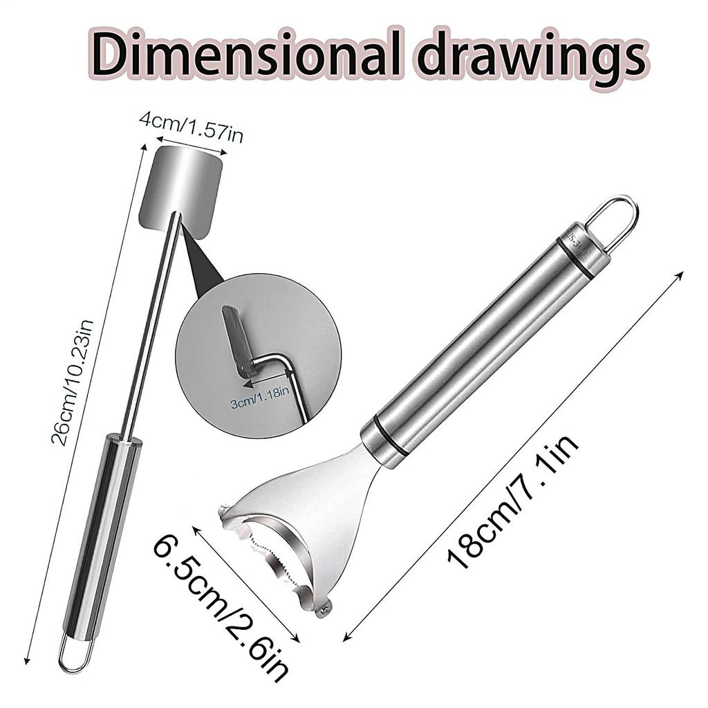 Corn Peeler Corn On The Cob Remover Manually Operated Corn Kernel Stripper Handle Easy To Clean Corn Stripping Shovel