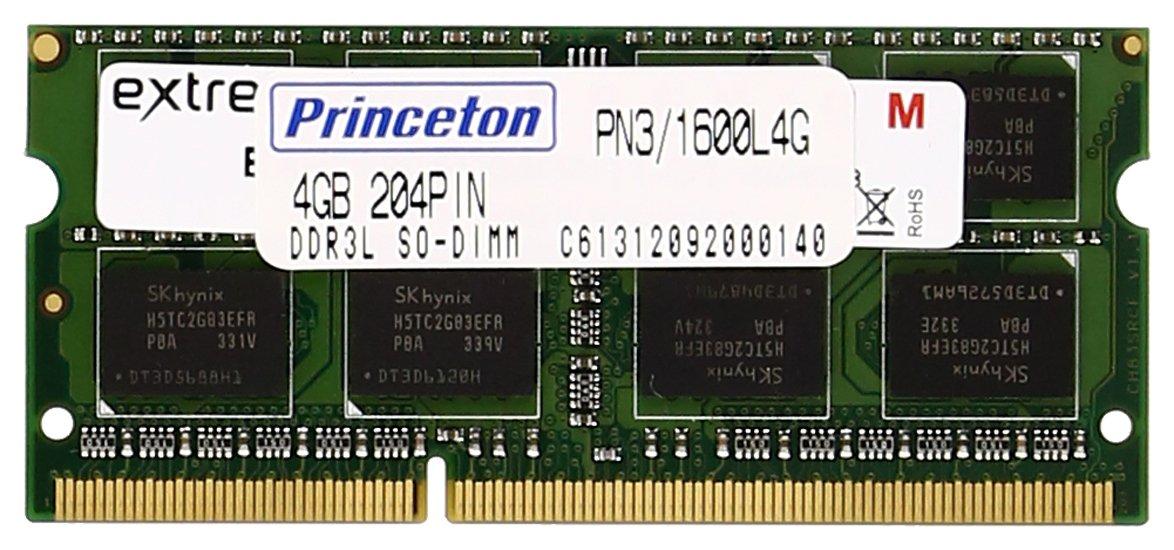 

Princeton PC3L-12800(DDR3L1600)CL=11204PINSODIMM4G