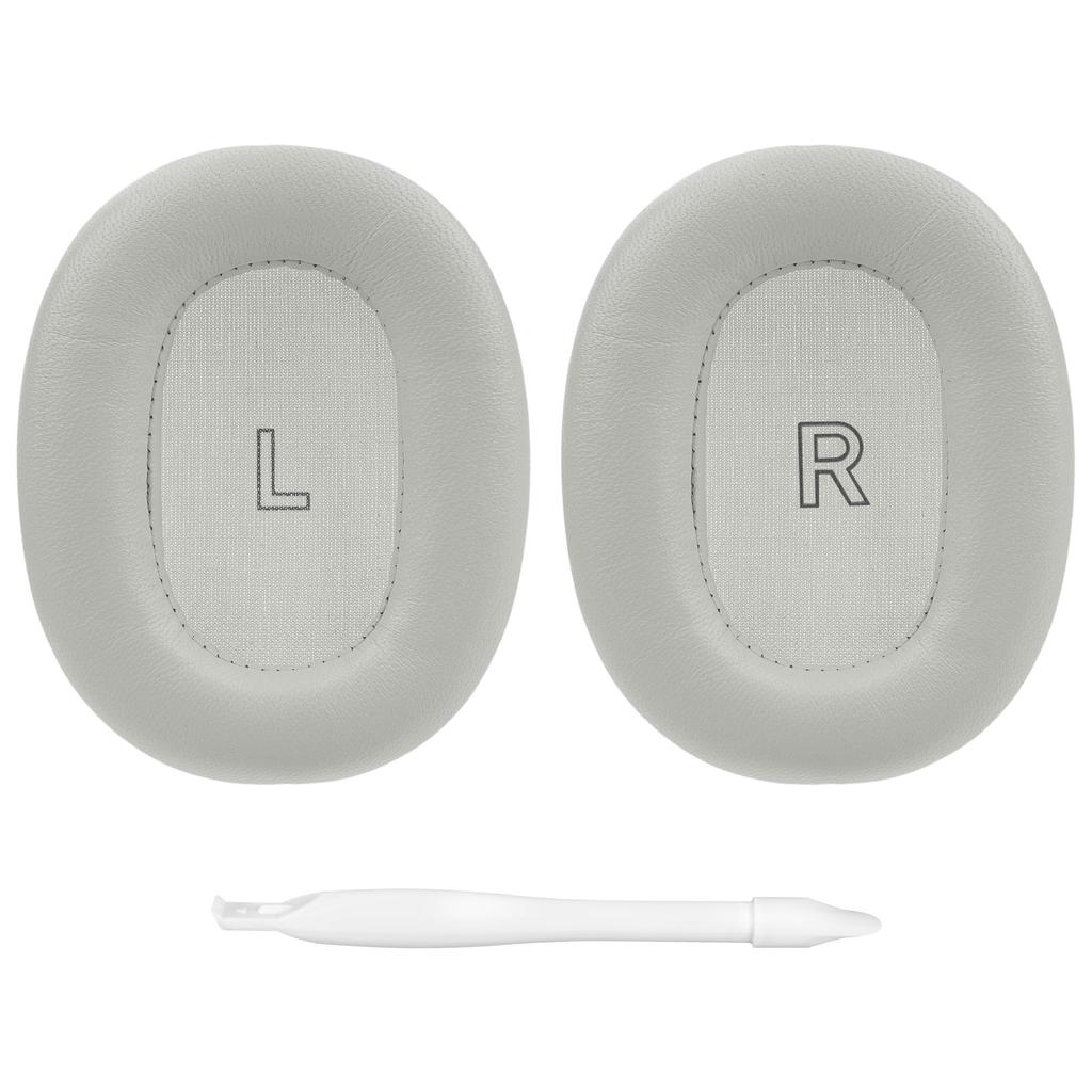 Geekria Elite Earpads Compatible with Bang & Olufsen Beoplay H95 (1266100) Headphones, Lambskin Ear/Ear Cups (Gray)