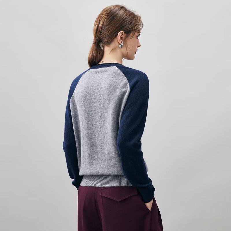 Kemeng Boka Women's Cartoon Cashmere Round Neck Sweater