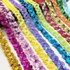 DIY Sewing Sequin Lace Braided Band 15MM Dress Wedding Tape Decor Ribbon  Trim Sewing Clothes Stage