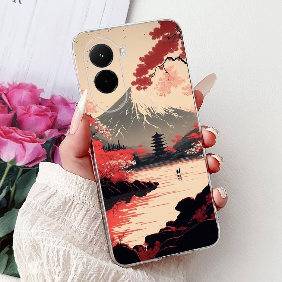 For Xiaomi Poco M7 4G Case Popular Fashion Painted Cover Soft Silicone Phone Case For Xiaomi Poco M7 Plus PocoM7 4G Fundas Coque