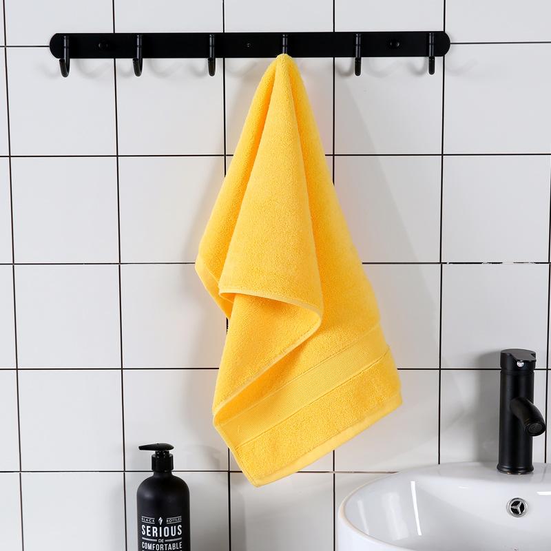 color broken file adult enlarged thickened water-absorbing large square towel couple face towel hot-selling pure cotton
