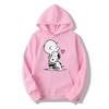Peanuts Snoopy Kapüşonlular Sweatshirtler Günlük Kapüşonlu Kadın Giyim Dış Giyim Bluz Üstler Eğlenceli Sokak Giyim Grafik Kapüşonlular
