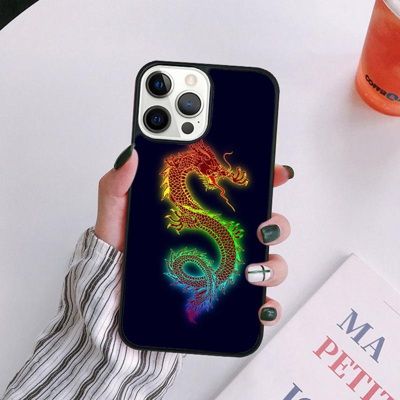 Chinese Dragon Phone Case For iPhone 17 Air 14 13 12 16Pro Max 15  Plus Max Cover Shell coque
