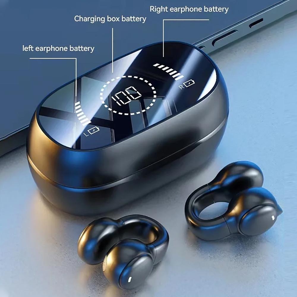 Knochenleitung Drahtlose Kopfhörer Hifi Bluetooth 5.3 Gaming Headsets Geräuschunterdrückung Sport Kopfhörer für Xiaomi iphone