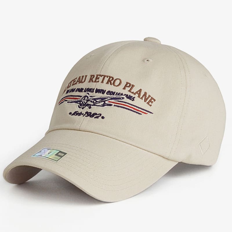 

PLATEAU Big Size Ball Cap XL PLATEAU RP VTG CAP LIGHT BEIGE beige