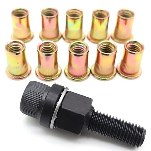 

KOYMING Ручной гайковерт M6, Маленький гайковерт, Включает 10 заклепочных гаек