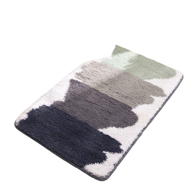 Home Door Mat Bathroom Moisture-wicking Mat Slip-resistant Foot Mat Bath Bathroom Door Cute Mat Bedroom Carpet