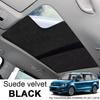 Car Suede Fabric Electrostatic Adsorption Sunroof Sunshade For Volkswagen SHARAN 7N 2011-2019 Heat Insulation Skylight Accessory