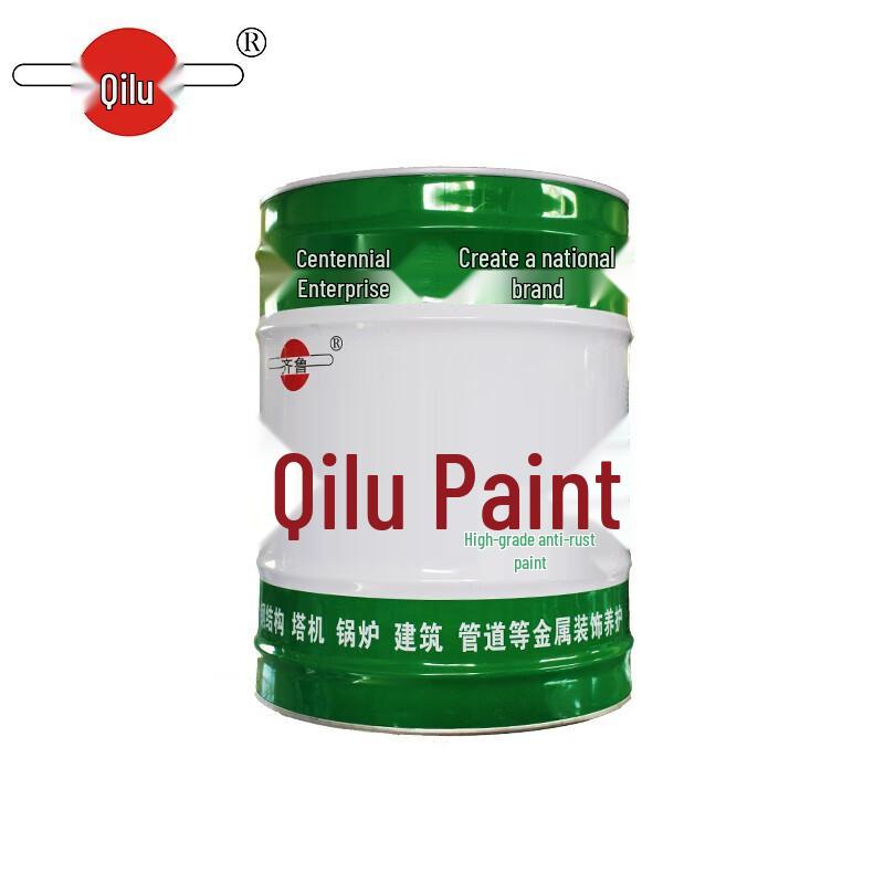 Qilu Black Alkyd Anti-Rust Metal Paint