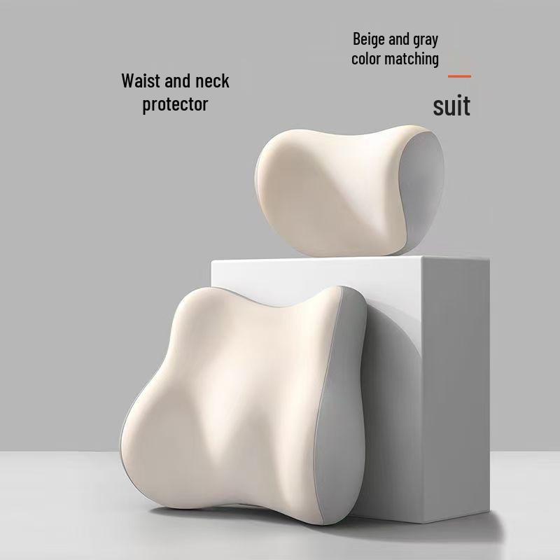 Car Seat Back Lumbar Support Cushion for Long Sitting