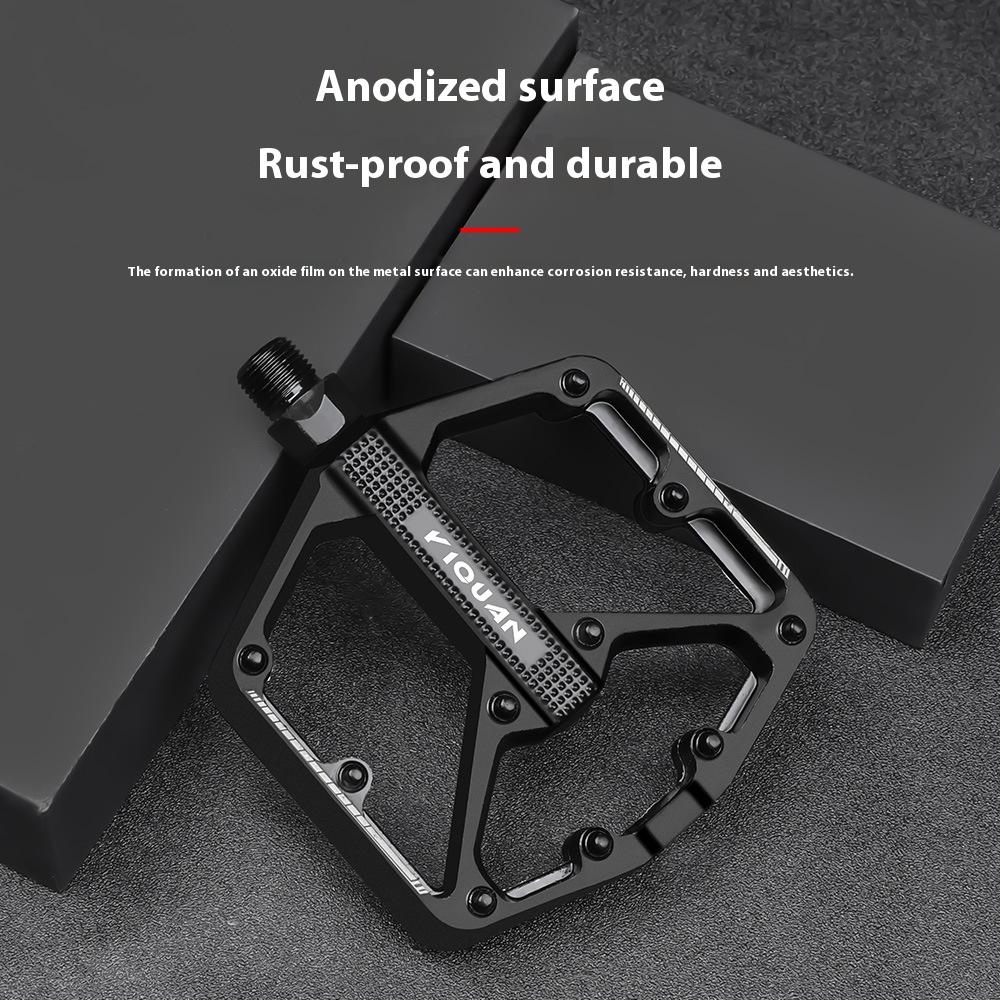 Alloy Mountain RoadBike Pedals Double DU Bearing Anti-slip Widened Nail Foot Pedal MTB Universal Cycling Replacement Accessories