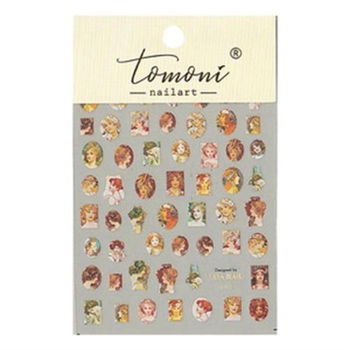 

[NAILNARA] Наклейка для ногтей Tomo 802 Женский (S7957781)