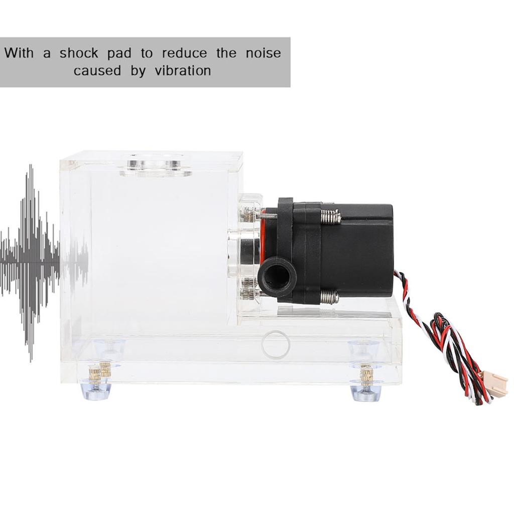 Full Transparent Integrated 600ML PC Cooled Acrylic Water Cooling 600LCelsiusH
