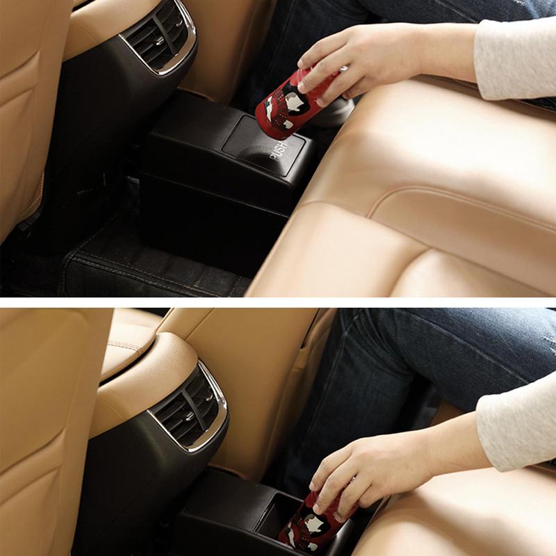 Push-type Car Garbage Can Umbrella Storage Bucket Waterproof Trash Can Garbage Box Garbage Container For Auto Interior Accessory