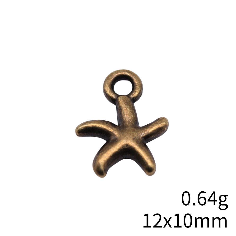 Mother's Day Charms For Needlework Starfish Charms Pendant Clearance Sale Items Pendants For Bracelets