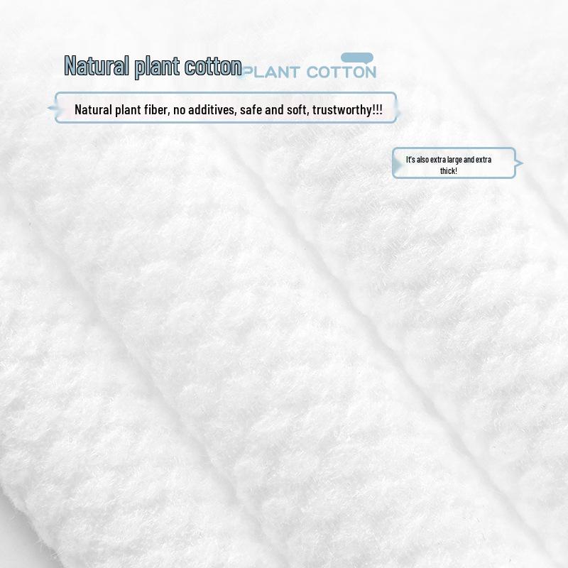 Thickened Pure Cotton Disposable Face Towel for Dry & Wet Use