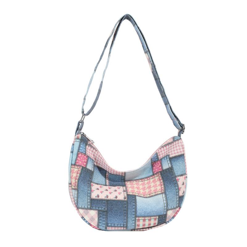 Shoulder Bag Women's Bag Trend Simple Fashion Large Capacity Handheld Canvas Bag